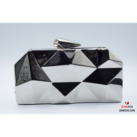 Silver Clutch Bag 